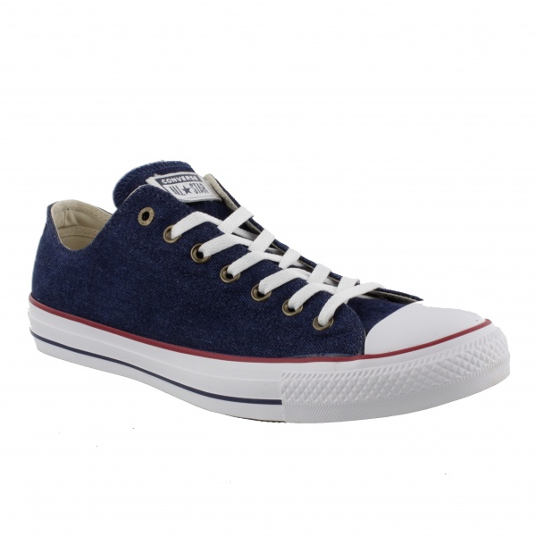 CONVERSE CHUCK TAYLOR ALL STAR - OX - DARK BLUE/NATURAL IVORY/WHITE